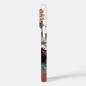 Elegant Essence Peach Case-Mate iPhone Hülle (Rückseite / Links)