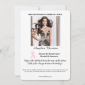 Elegant Essentials Pageant Autograph Card Einladung (Rückseite)
