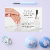 Elegant Esthetician WELLNESS-CENTER Nail Salon Pri Flyer (Einzeln)