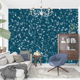 Elegant Ethereal Serene Turquoise Tapete