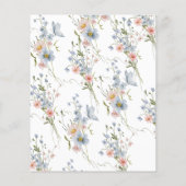 Elegant etwas Blau bevor ich Brautparty mache (Rückseite)