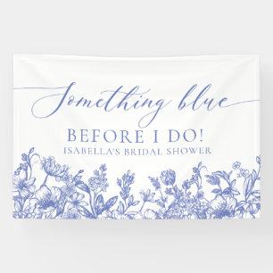 Elegant etwas Blau bevor ich Brautparty mache Banner