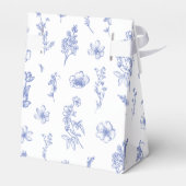 Elegant etwas Blau, bevor ich Brautparty zu tun Geschenkschachtel (Rückseite)