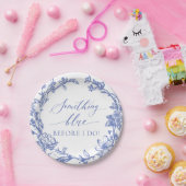 Elegant etwas Blau, bevor ich Brautparty zu tun Pappteller (Party)