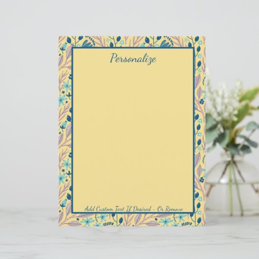 Elegant Eucalyptus Aquamarin Foliage Khaki Station (Stehend Vorderseite)