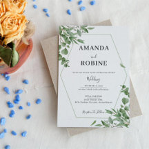 Elegant Eucalyptus Blätter Wedding