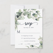 Elegant Eucalyptus Blätter Wedding