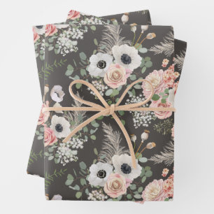 Elegant Eucalyptus Bouquet Geschenkpapier Set