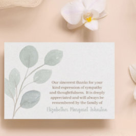 Elegant Eucalyptus Funeral Danke Bereavement