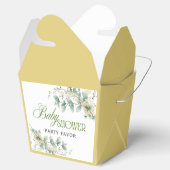 Elegant Eucalyptus Gender Neutral Baby Shower Geschenkschachtel (Geöffnet)