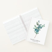 Elegant Eucalyptus Gratitude Journal Notizblock (Innenseite)
