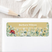 Elegant Eucalyptus Greenerity Design Rücksendeadre (Insitu)