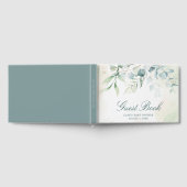 Elegant Eucalyptus Greenery Baby Shower Gästebuch (Voll)
