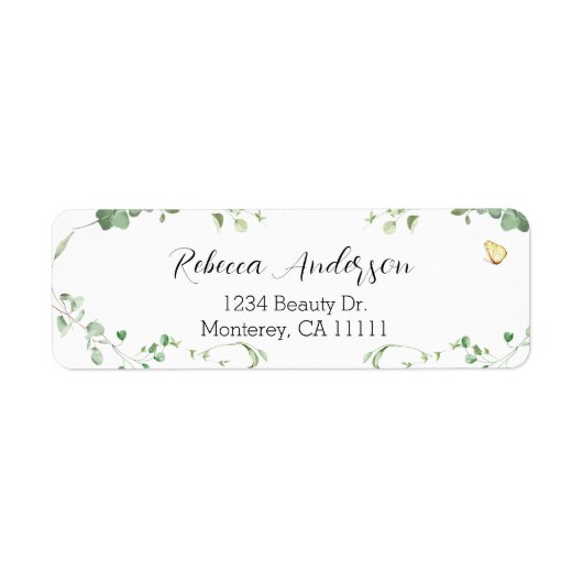 Elegant Eucalyptus Greenery Bridal (Vorne)