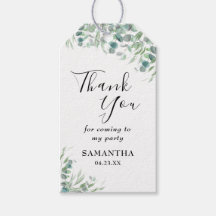 Elegant Eucalyptus Greenery Danke, dass Sie Script