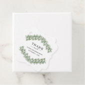 Elegant Eucalyptus Greenery Wedding Geschenkanhänger (Beispiel)
