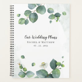 Elegant Eucalyptus Greenery Wedding Planer