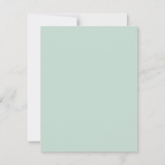 Elegant Eucalyptus Greenery Wedding QR Code UAWG I Einladung (Rückseite)