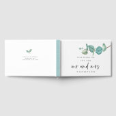 Elegant Eucalyptus New Mrs. Name Wedding Gästebuch (Voll)