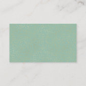 Elegant Eucalyptus Verlasse Grünflächen Begleitkarte (Rückseite)