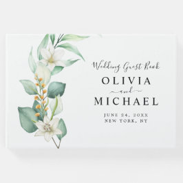 Elegant Eucalyptus Wedding Gästebuch