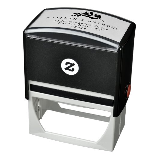 Elegant Eucalyptus Wedding Permastempel (Produkt)