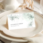 Elegant Eucalyptus Wedding Platzkarte