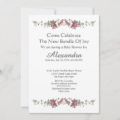 Elegant Eukalyptus Floral Blush Pink (Vorderseite)