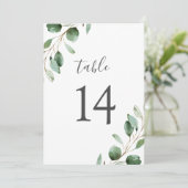 Elegant Eukalyptus Greenery 12x18 (Stehend Vorderseite)