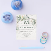 Elegant Eukalyptus Greenery Botanical Flyer (Einzeln)