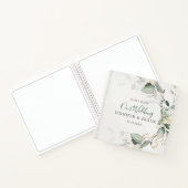 Elegant Eukalyptus Greenery Botanical Notizblock (Innenseite)