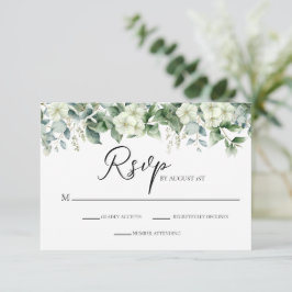 Elegant Eukalyptus Greenery Botanische UAWG Begleitkarte
