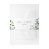 Elegant Eukalyptus Greenery Einladungsbanderole (Vorderseite Beispiel)