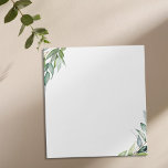 Elegant Eukalyptus Greenery Notizblock<br><div class="desc">Elegant Eucalyptus Greenery Notepad</div>