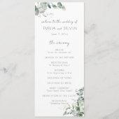 Elegant Eukalyptus Greenery Programm (Vorderseite)