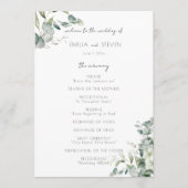 Elegant Eukalyptus Greenery Programm (Vorderseite)