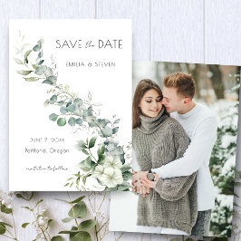 Elegant Eukalyptus Greenery Save The Date