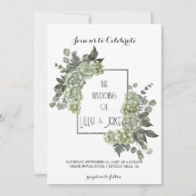 Elegant Eukalyptus Greenery Silver Frame