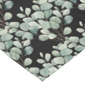 Elegant Eukalyptus Verlasst Grüntisch-Runner Tischdecke (Schrägansicht)