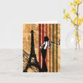 Elegant European Style Notecard Karte (Gelbe Blume)
