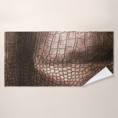 Elegant evening leather texture. badehandtuch (Badehandtuch)