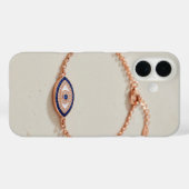 Elegant Evil Eye Bracelet with Gemstones Case-Mate iPhone Hülle (Rückseite (Horizontal))