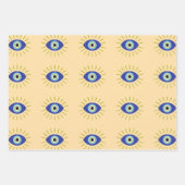 Elegant Evil Eye Geschenkpapier Set (Vorderseite 3)