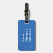 Elegant Fairy Butterfly Wings Golden Dress Gepäckanhänger (Vorderseite vertikal)