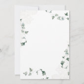 Elegant Fairy Tale | Princess Birthday Party Einladung (Rückseite)