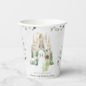 Elegant Fairy Tale Princess | Birthday Party Pappbecher (Vorderseite)