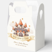 Elegant Fairytale Prince Castle Baby Shower Geschenkschachtel (Offen)