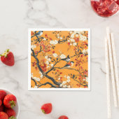 Elegant Fall Chinoiserie Paper Plate Serviette (Beispiel)