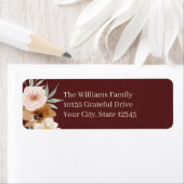 Elegant Fall Floral Bugundy (Insitu)