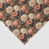 Elegant Fall Floral Seidenpapier (Ausschnitt)